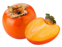 Persimmon nutrition facts calorie content storage and freshness fruit list fruits starting with P