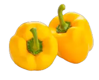 yellow pepper yellow capsicum yellow bell pepper nutrition calorie content