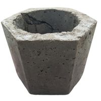 HYPERTUFA CONTAINERS. various materials used to make pots, planters, and container for indoor container gardening