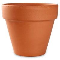 CLAY / TERRACOTTA CONTAINERS. various materials used to make pots, planters, and container for indoor container gardening