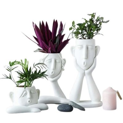 unconventional pots with modern design. fell free to use anything as a planter or container for indoor container gardening which matches your style and personality. 