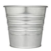 METAL CONTAINERS. various materials used to make pots, planters, and container for indoor container gardening