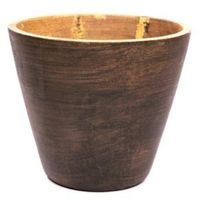 WOOD CONTAINERS. various materials used to make pots, planters, and container for indoor container gardening