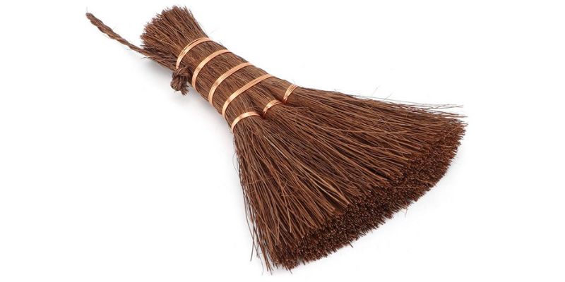 Bonsai broom you can use to clean the bonsai soil surface